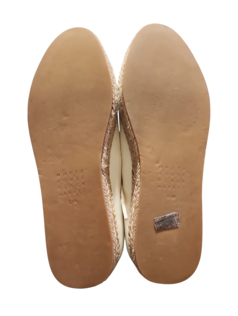White House Black Market Kendra Amazon Lace up Espadrilles Sneakers Size 6.5 M